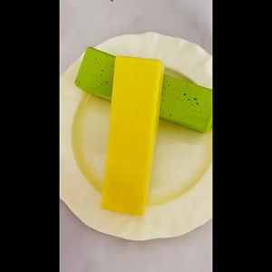 SKISOPGO Matcha Mango Cheese Stick Squeeze Butter Toy Squishy Relaxing Slow Rising Toy Gifts Stress Relief Super Soft Sensory Fidget