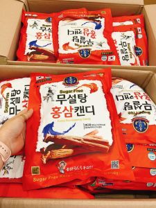 Kẹo Sâm Không Đường Hàn Quốc Sugarfree Red Ginseng Candy - 500g