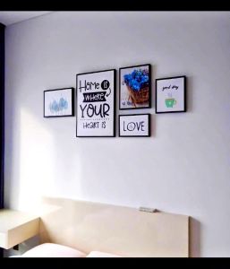 Tranh Bộ Hoa Lá Trang Trí Phòng Tranh Canvas Tranh Tráng Gương Tranh Phòng Ngủ Tranh Phòng Khách