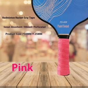 Pik ball high elasticity silicone racket grip cover honeycomb silicone handle protection cover