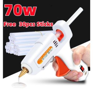 【Free Glun Stick】70W High Temperature Electric Melting Hot Glue Gun Household and Manual DIY Multifunctional Household Glue Gun