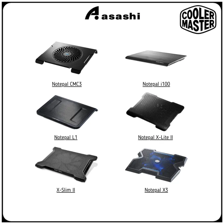 Cooler Master NotePal Cooler Pad Notebook Cooler ( CM3C / X-Lite II / X-Slim II / X3 )