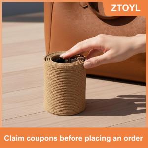 【ZTOYL】 UPF50 Plus Beach Sun Visor Hat For Women Wide Brim Straw Hat Adjustable Travel Sun Cap For Boating