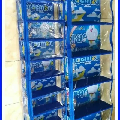 RAK SEPATU & RAK TAS SEPAKET (2 IN 1)