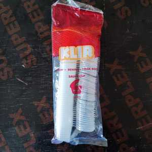 Thinwall KLIR Sauce cup 25 ml - ANTI PECAH - Isi 50 pcs / Cup Sambal