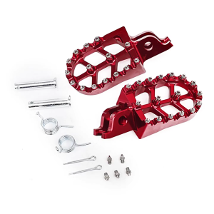 1 Pair Aluminum Footpeg Motorbike Accessories Rustproof Footpeg Foot Pedal Rest for CRF250L CRF250M 2012-2018
