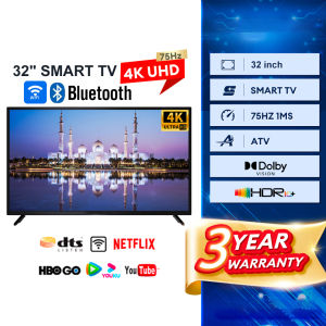 FPS 32 inch Smart TV 4K UHD Android Smart TV with Google TV Netflix YouTube Built in Bluetooth Flat Screen Televisions