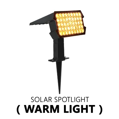 RGB 36 LED Solar Outdoor Light IP65 Waterproof Garden Solar Spotlight Light 360°Adjustable Automatic Induction Flag Pole Lights Lasts 8-12 hours Solar Garden Light for Pool AreaTreeLandscape and Yard Solar Lights Outdoor Lawn Lights Landscape Lamp Solar