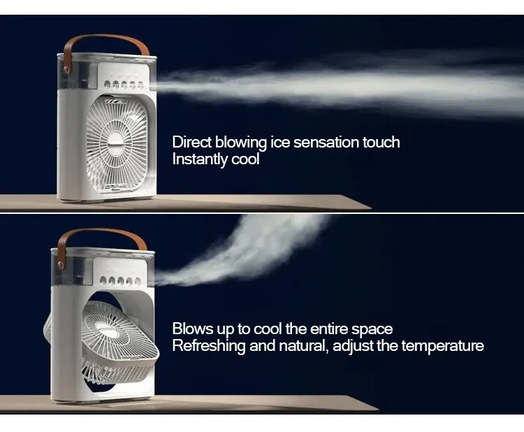 ✨Cools down 30°C in second✨Portable Air Cooler portable fan Air