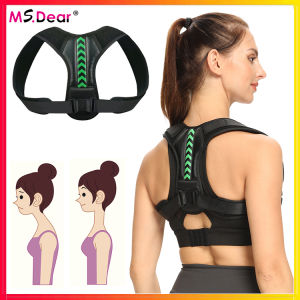 Adjustable Back Shoulder Posture Corrector Belt Clavicle Spine Support Effective Reshape Body Home Office Sport Upper Back Neck Brace