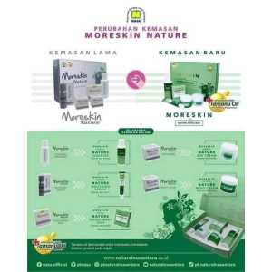 READY Moreskin Nature Paket Glowing nasa Original & Pencearah Wajah Berkualitas Dan Aman