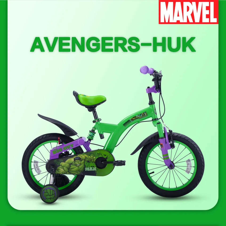 SG SELLER] Marvel Licensed Hulk Kids Bike Bicycle 14 inch 16 inch
