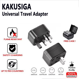 KAKUSIGA Universal Travel Adapter 150 Country 4in1 Detachable Design Portable Universal Converter Travel Charger Over Voltage Protection