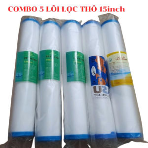 BỘ LÕI LỌC THÔ 15 INCH – BỘ 3 LÕI VÀ BỘ 5 LÕI(3 LÕI 11 LÕI 21 LÕI 3).