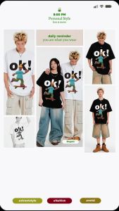 Comeunion OK T-shirt ts55 .C