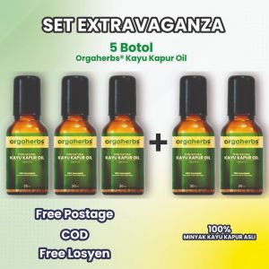 My Nature Shop Penawar Semulajadi Eczema Psoriasis Kurap Kudis Kayap. 100 Asli Kayu Kapur Oil.