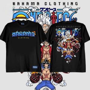 Luffy Fashion Graphic Tshirt for Men and Women Cotton Street Crewneck Regular Tees