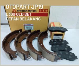 BRAKE PAD BRAKE SHOE L300 OLD KAMPAS REM SET DEPAN BELAKANG L300 LAMA