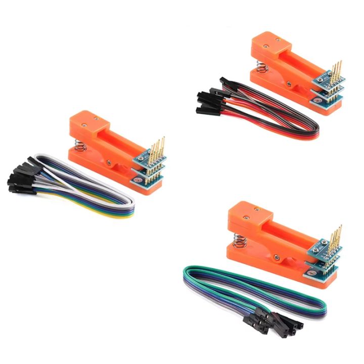 [violets]Test Stand PCB Clip 2.54mm Spacing Clamp Burning Fixture Probe ...