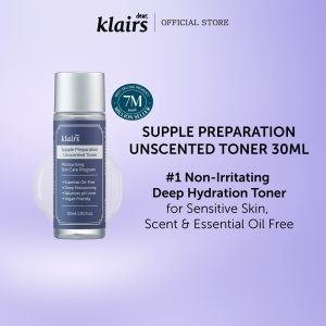 Dear Klairs Supple Preparation Unscented Toner 30ml