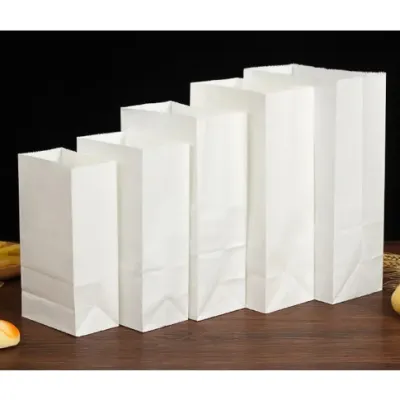 50pcs WHITE Supot Paper Bag Pouch