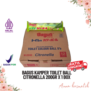 Bagus Kamper Toilet Ball Citronella 200gr x 1 Box
