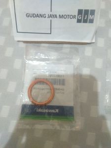 Paking/gasket Knalpot kawasaki N250FIZ250FIN250 KARBURATOR Original Kawasaki 11061-0791