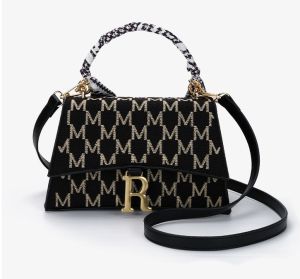 🌸Hàng Order🌸 Túi Xách Nữ CEEKAY Da Thêu Hoạ Tiết Khoá Gập Dính Quai Da Đeo Quai Xách Quấn Nơ Sang Chảnh Nữ Tính🌸Hàng Quảng Châu