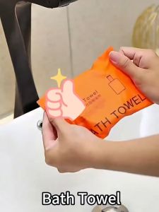 Compressed Disposable Bath Towel 70x140cm Large Quick Dry 5/7/10Pcs Travel Hygiene Essential