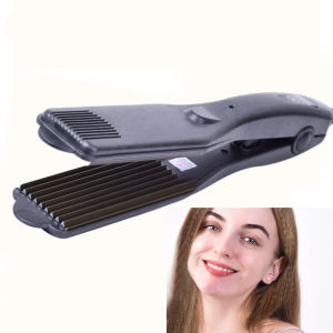 Chuyên Nghiệp tóc gợn sóng Curler Máy duỗi Máy uốn xoăn tóc Fluffy Nhỏ Crimper Ngô Tấm uốn xoăn Ngô Nẹp dụng cụ tạo kiểu tóc