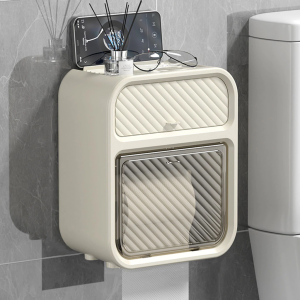 Toilet paper box toilet tissue box drawstring box waterproof wall mounted