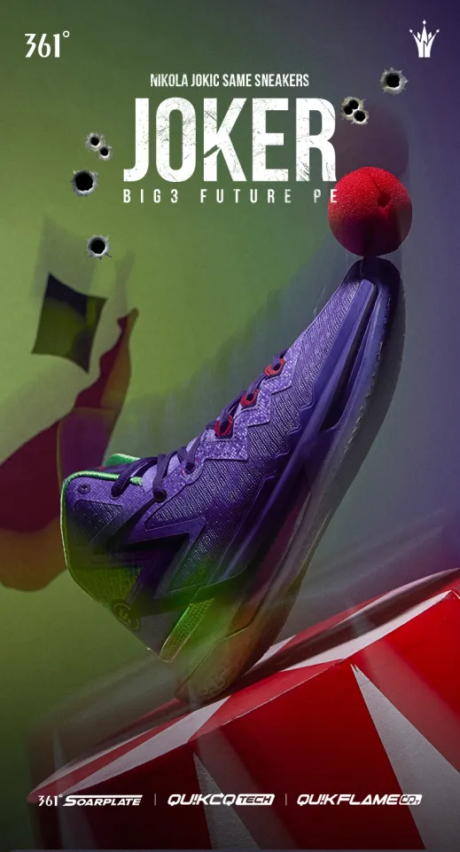 361 Degrees Nikola Jokić BIG3 Future PE Men's Shoes Cushioning