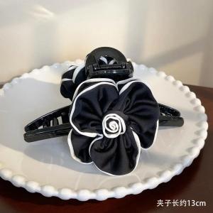 Hoa trà Pháp MỚI Kẹp Tóc Càng Cua lớn 13CM Kẹp Tóc Càng Cua cua Kẹp Tóc cuộn cạnh Hoa trà Scrunchies Phụ Kiện Cài Tóc cho phụ nữ2026