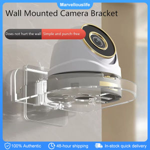 Self Adhesive Security Surveillances Camera Holder Wall Mounted Camera Support CCTV Camera Rack Shelf