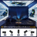Local Delivery XGODY HY320 (Gimbal 5) Smart Portable Projector Native 1080P 10000 Lumen with Eshare Support Screen Mirroring 180° Rotation Automatic Keystone Home Theater. 