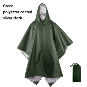 DIVATEN 3 In 1 Outdoor Raincoat Multicolors Portable Hooded Sleeve Rain Poncho  Waterproof Camping Hiking Travel Rainwear Tent For F4 F7 Flight Controller/FPV Quadcopter