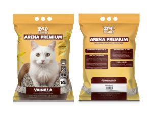 Zoo Planet Premium Bentonite Cat Litter 10L - No.1 in Europe! Apple Lemon Lavender Vanilla