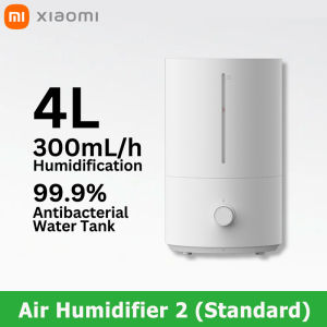 Xiaomi Mijia Air Humidifier 2 4L Large Capacity Living Room Humidifier Silver Ion 99% Antib-acterial Rated Car Humidifier Essential Oil 加湿器