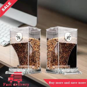 [COD] Large Capacity Bird Feeder Box Anti-Splash Bird Food Dispenser Durable Parrot Feeding Box For Small Medium Birds