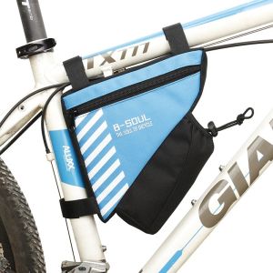 B-SOUL Waterproof Triangle Cycling Bicycle Bike Bags Front Tube Frame Bag