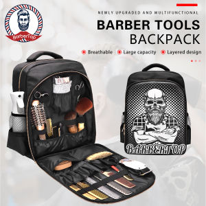 BarberTop Multifunctional Stylist Bag Hairdresser Backpack Hairdressing Tools Backpack Supplies Bag Multiple Pockets
