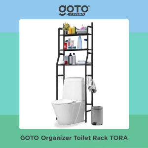 Goto Tora Rak Organizer Toilet Tissue Sabun Kamar Mandi WC