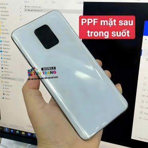 Miếng dán PPF mặt sau siêu dính Dành Cho Redmi A7 A7 Pro trong suốt 4 lớp chống xước