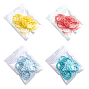 Loose Leaf Binder Rings Flexible Book RingsIndexes Rings KeyringsNotebook Paper Rings for Office School or Home