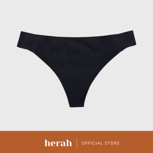 Herah Seamless Thong T Back Panty Folded Edge Buttery Soft Plus Size Women