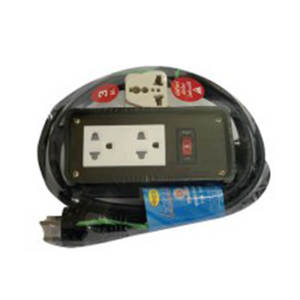 ชุดบล็อกยางพร้อมสายไฟ VCT 3×1 2×4 (S) 3M มอก SOKAWA S-264