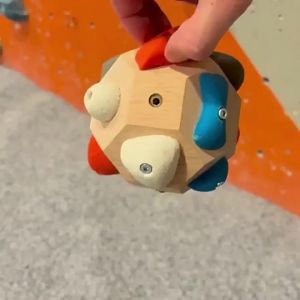 Handcrafted Climbing Blocks Toys Finger Strengthener & Grip Trainer for Rock Climbers Bouldering Training Tool Ideal Gift for Beginners & Professionals