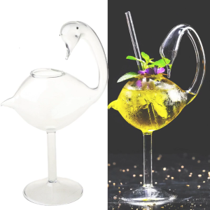 180ml Exquisite Swan Shape Wine Glass for Party Barware Drinkware Exquisite Workmanship Unique Design Home Gift Durable