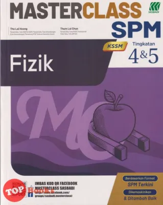 [TOPBOOKS Sasbadi] Buku Rujukan : Masterclass SPM Tingkatan 4 & 5 KSSM (2025)