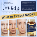 NAD Supplement for Women Men with nicotinamide riboside resveratrol,Quercetin, Betaine Boost NAD+ Levels NAD Plus Supplement for Anti Aging, Energy, Immune, Focus 120 Capsules. 
